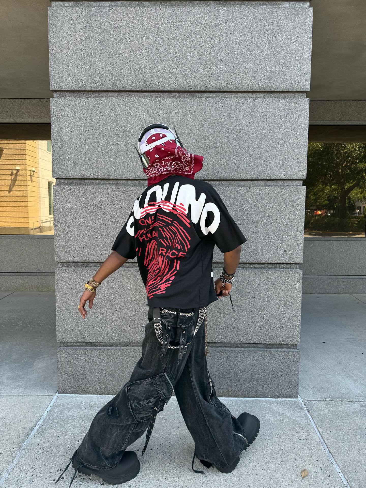 Solouno "Black DNA" Oversized Tee